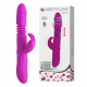 Rabbit Vibrator thrusting w. Rotation Ward Silicone Multi-Function Dual Stimulator from PRETTY LOVE buy cheap