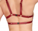 Riemenharness m. Schrittkette Bondage-Body Mattlook