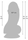 Riesendildo m. Saugfuss Fat Boys 19cm PVC 7cm Durchmesser Penisdildo mit Hoden glatte Oberfläche kaufen