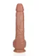 Riesendildo m. Saugfuss XL Straight 13-Inch hellbraun 26.7cm x 6.3cm geädert mit Hodensack dauerhaftes PVC kaufen