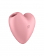 Satisfyer Cutie Heart Luftdruckstimulator m. Vibration pink