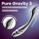 Satisfyer Pure Gravity 3 Edelstahldildo verschiedene Enden & Reizwellen G-Punkt Stimulator von SATISFYER günstig kaufen