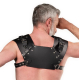 Saddle Leather Shoulder Harness Gladiator with Eyelet reinforced Straps & Buckles & Rivets Decoration by Rimba buy cheap