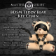 Porte-clés BdSM Ours en peluche