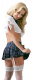 Schuluniform Minirock Kostümset 4-teilig