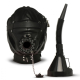 Sensory Deprivation Kopfhaube m. Trichter Degraded Kunstleder gepolsterte Ohren & Augen abschliessbare Riemen kaufen
