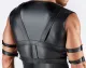 Shirt & Brustharness Netz & Mattlook mit 4 weichen Arm-Fesselriemen einstellbarer Harness von SVENJOYMENT kaufen