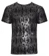 Shirt kurzarm m. Mystic Metallic Design elastisch mit flammenähnlichem Dekor bis 3XL von SVENJOYMENT günstig kaufen