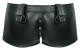 Shorts m. Handfesselriemen Mattlook vorne & durch den Schritt Druckknöpfe 2 Fesselriemen günstig kaufen