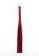 SM-Peitsche Flogger rot-gold Kunstleder 47cm