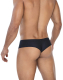 Acheter SP4NDEX by C4M Hybryd Cheeky Brief noir coupe serrée mi-string mi-slip haute élasticité