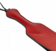 SM-Paddle Sportsheets Loop Paddle PU-Leather red