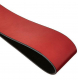 SM-Paddle Sportsheets Loop Paddle PU-Leather red