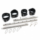 Spreader-Bar adjustable w. Wrist & Ankle Restraints