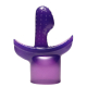 Wand Massager Attachment G-Spot Finger TPE purple