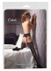 Straps-Strumpfhose Feinnetz m. Nahtmuster hinten