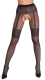 Strumpfhose ouvert im Straps-Look