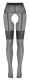Strumpfhose ouvert im Straps-Look