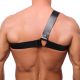 The-RED Schulter-Harness Leder schwarz S-M einseitiger Brustharness mit Schnalle von THE RED kaufen