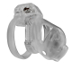 The-Vice Mach-2 Peniskäfig Mini transparent m. Auszieh-Schutzabdeckung internes Schloss von THE VICE kaufen