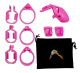The-Vice Mach-2 Peniskäfig Standard pink ausbruchssicherer Keuschheitskäfig von THE VICE kaufen