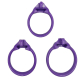 The-Vice Mach-2 Peniskäfig Standard violett m. Anti-Ausziehsicherung internes Schloss von THE VICE kaufen