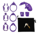 The-Vice Mach-2 Peniskäfig Standard violett ausbruchssicher m. Anti-Ausziehsicherung internes Schloss kaufen