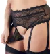 Top Strapsstring Spitze & Netz grosse Grössen