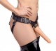 Strap-On Dildo Harness Corset Style PU-Leather