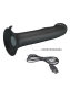 Vibrator pulsating w. Suction Cup Murray Silicone black Penis shaped 12 Pulse- & Vibration Modes by PRETTY LOVE buy