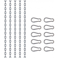 5-Punkt Sex-Sling Aufhängeketten-Set & Karabiner 110cm