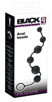 Catena anale Black Velvets Anal Beads Silicone