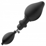 Plug anal gonflable avec pompe amovible
