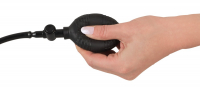 Butt Plug inflatable w. Vibration Fanny Hills black