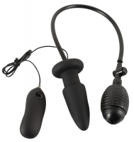 Plug anal gonflable avec vibration silicone You-2-Toys