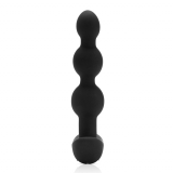 Anal Beads w. Vibration & Remote B-Vibe Triplet black