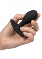 Acheter plug anal gonflable avec tuyau amovible et poids intérieur en silicone gonflable jusquà deux fois son diamètre