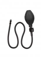 Plug anale gonfiabile con tubo staccabile e peso interno in silicone con pompa a sfera di CALEXOTICS acquistare a buon mercato