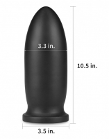Butt Plug Lovetoy King Sized Anal Bomber 10.5-Inch PVC