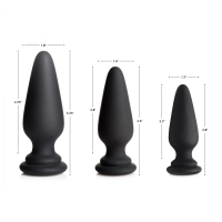 Butt Plug w. Snap-Connector TAILZ large Silicone System-Plug usable with all TAILZ Role-play Animal-Tails cheap