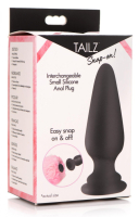 Butt Plug w. Snap-Connector TAILZ small usable with the TAILZ Role-play Animal Tails easy snap-on Connection cheap