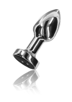Butt Plug w. Vibration rechargeable Glider small Stainless Steel