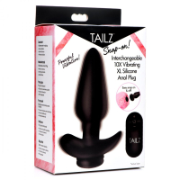 Butt Plug w. Vibration & Snap-Connector TAILZ 10X Remote X-large wireless for Animal Role-Play Tails from TAILZ cheap