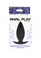Analplug ToyJoy Bubble Butt Advanced Silikon schwarz