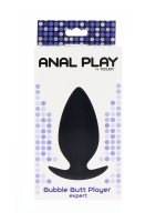 Plug anale ToyJoy Bubble Butt Expert silicone nero