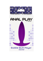 Analplug ToyJoy Bubble Butt Starter Silikon violett