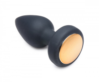 Plug anal avec vibration & LED rechargeable silicone medium