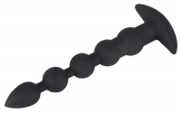 Vibratore anale catena anale ricaricabile Black Velvets Silicone