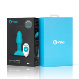 Anal Vibrator B-Vibe Rimming Petite w. Rotation & Remote teal