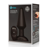 Vibratore anale B-Vibe Rimming Plug-XL w. telecomando
